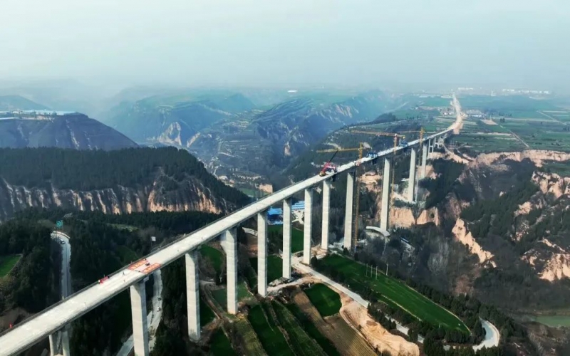 創(chuàng)新驅動 標準引領 - 榮程鋼鐵預應力線材產品應用到陜西縣道第一橋