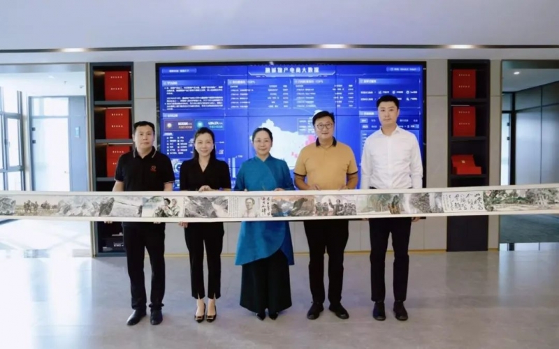 共促新時(shí)代婦女事業(yè)發(fā)展，張榮華主席與中國(guó)婦女人才網(wǎng)領(lǐng)導(dǎo)交流洽談